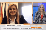 Abogada Rebeca Juanes Entrevista 7 Tele Valencia
